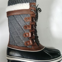 Women's Mid Calf Waterproof Winter Snow Boots